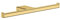hansgrohe AddStoris - Toilettenpapierhalter doppelt, Klopapierhalter für Wandmontage, Klorollenhalter, verdeckte Befestigung, Badezimmer Zubehör, Brushed Bronze, 41748140