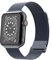 Biuupa Correa para Apple Watch 45MM 44MM 42MM [Milanés Metálica de Acero Inoxidable con Cierre Magnético] Pulseras de Repuesto para iWatch Series 7 SE 6 5 4 3 2 1 para Mujer y Hombre - Azul