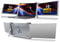 Zunate Portable Monitor for Laptop, 15'' Full HD 1080P IPS Display, Dual Triple Screen Extender,Triple Laptop of 15-17'', Compatible with PC, Phones, PS3/4, Wii(Space Gray)