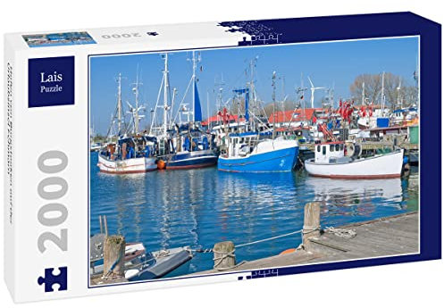 Lais Puzzle Hafen von Burgstaaken auf der Urlaubsinsel Fehmarn 2000 Teile