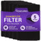 Vioks.pro 5x Trockner Filter 240x155mm Ersatz für Beko 2964840200, Beko Filter Trockner Beko Wärmepumpentrockner Filter, Beko DH8534GX0 Filter