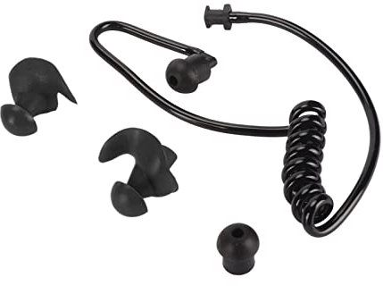 Zunate Tube Acoustique pour Casque Radio 2 Voies pour, pour, pour Hytera, pour ETC. Kit de Tube de Bobine Acoustique de Remplacement Ergonomique avec (Embouts