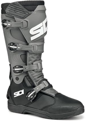 SIDI Herren Xpowersc Stiefel, Schwarz und Grau