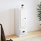 CKioict Mehrzweckschrank Freistehender Akzentschrank Aufbewahrungsschrank Highboard Weiß 36x35,5x103,5 cm Holzwerkstoff für Schlafzimmer & Wohnräume & Büro