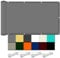 Rechteck Markise Garten Schattennetz 550 x 600 cm,Premium PES Polyester Wasserabweisend Imprägniert Rechteck, Premium Polyester Sonnensegel,Für Terrasse Garten, Hellgrau