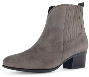 Gabor Damen Klassische Stiefeletten, Frauen Stiefeletten,uebergangsschuhe,uebergangsstiefel,reißverschluss,Boots,braun (Micro),40 EU / 6.5 UK