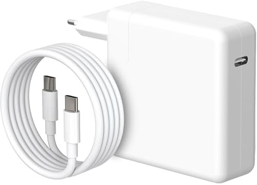 MacBook Ladekabel, 100W USB C Ladegerät für MacBook Pro/Air, iPad Pro, HP - Schnell Netzteil, 5A/100W USB C Kabel