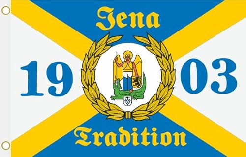 U24 Flagge Fahne Jena Tradition 1903 Hissflagge 90 x 150 cm