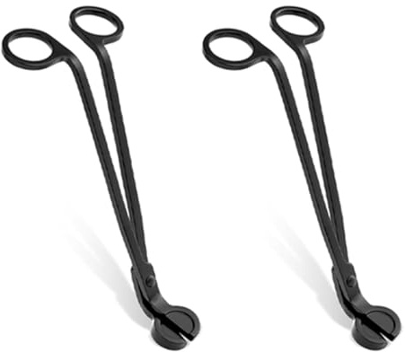 Tuesoa 2X Premium Candle Wick Trimmer -Sturdy Stainless Steel Wick Cutter for Candles - Gifts for Candle Lovers