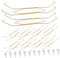 SHINEOFI 10 Piezas Platos W de Colgadores Decorativos Invisibles de Metal para Pared Soporte Estable para Platos Decorativos