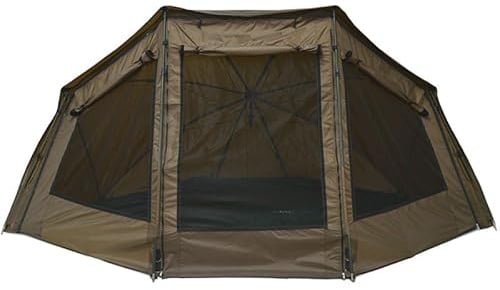G8DS Karpfenzelt Angelschirm Shelter 1 Mann Alu Brolly Zelt wie Bivvy Zelt Angelzelt Schelter-/Schirmsystem Zip Front