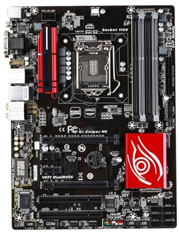 Placa Madre Placa Base Fit For GIGABYTE G1 Gaming G1.Sniper H6 LGA 1150 Intel H97 HDMI SATA 6 GB/s USB 3.0 ATX Intel