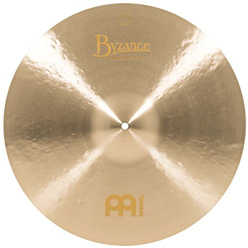 Meinl Cymbals Byzance Jazz Crash Medium Thin 18 Zoll (Video) Schlagzeug Becken (45,72cm) B20 Bronze, Traditionelles Finish (B18JMTC)