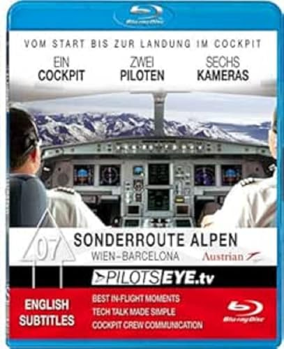 PilotsEYE.tv | BARCELONA | Cockpitmitflug A321 | AUSTRIAN | Across the ALPS | Bonus: How to become a pilot