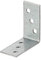 Alberts 846411 Équerre d'assemblage | galvanisée Sendzimir | 40 x 40 x 20 mm | kit de 100