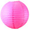 Boule Papier Rose Fushia 30cm - Lampion Papier en Papier de Riz - Lanterne Japonaise Rose Fushia pour Décoration de Mariage, Anniversaire, Fêtes