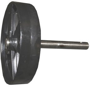 ATIKA Ersatzteil | Antriebswelle komplett Poly-V für Betonmischer A/B/BM/EM/Format/Profi