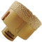 SHDIATOOL 1PK Golden Dry Diamond Drill Core Bit Vacuum Brazed Drilling Porcelain Tile Granite Marble