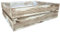 sunnypillow Vintage Holzkisten 50 x 40 x 15 Massive Weinkisten in vielen Farben zur Auswahl Holz Kisten Obstkisten Apfelkisten, Holzregal