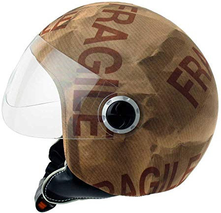 Helmet Dress Jethelm Moto Fragile