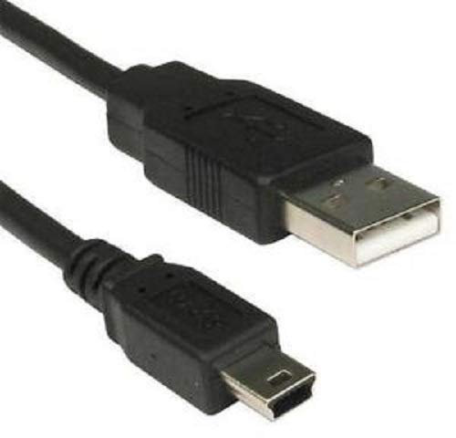 Replacement JVC Camcorder USB Data Transfer Cable – 1.8m – Compatible with Everio GZ-MG130 MG364 MG365 MG430, MiniDV GR-D GR-DF Series – Mini USB to USB A Cable for Video Backup & File Transfer
