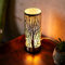 Marco Paul Tree Silhouette Aroma Touch Lamp - Silver Oil Burner Lamp with LED Light Fragrance Wax Burner Electric Lamp - Decorative Ornaments Table or Desk Lamp for Office, Home Decor