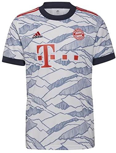 adidas Men's 2021-22 FC Bayern Third Jersey (White, Small)