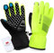HIKENTURE Winterhandschuhe- [Mit 3M Thinsulate Insulation] - Warme Fahrradhandschuhe Herren Damen Winter - wasserdichte Touchscreen Handschuhe Fahrrad Winter - Winterhandschuhe Fahrrad-A4-XL