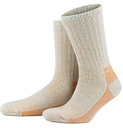 GoWith 1 Pair Alpaca Wool Socks for Men/Women, Norwegian Warm Winter Sock, Thermal Crew Boot Sock, Unisex Heated Socks