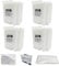 HEMEINY 4 Pieces L3110 Waste Ink Tank Compatible with EcoTank ET-2800 ET-2820 ET-4800 ET-2710 ET-2711 ET-2712 ET-2714 ET-2715 ET-2720 ET-2721 ET-2726 Printer, Maintenance Box with Sponge (4)