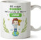 MUGFFINS Tazas Personalizadas para SOBRINO - En Español - Eres Mejor del Mundo - 11 oz / 330 ml - Regalo personalizable original y divertido