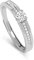 Meissa 925 Sterling Silber Breite Eheringe für Damen, handgefertigter Diamantring für Damen, passende Versprechensringe größenverstellbares Paar-Ring-Set, 3.0mm