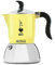 Bialetti Moka Fiammetta Induction 2 Tazze Gialla Caffettiera Adatta a Induzione