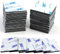 CANOPUS Black Double Sided Sticky Pads Heavy Duty, 48PCs 40mm x 40mm, Waterproof 3M Sticky Back Foam Pads, Thick Adhesive Pads for Wall, 3M Double Sided Pads, Number Plate Pads, Dashcam Sticky Pads
