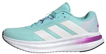 adidas Damen Galaxy 7 Running Shoes Laufschuhe, Flash Aqua/Zero met./Purple Burst, 42 EU