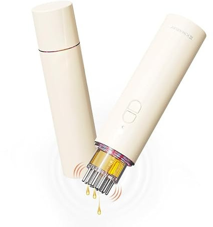 Elektrischer Haaröl Applikator und Kopfmassage 2 in 1, Push-Öl Elektrisch, Kimairays Neuester Applikator Flasche Haare für ALLE Haare ätherisches Ölserum, Kopfmassagegerät Scalp Massager