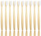 HGH® 10er Pack Bambus Zahnbürsten Set | Weiche Borsten, BPA-frei | Umweltfreundliche, biologisch abbaubare Holzkohle Zahnbürste (Weiß) | Toothbrush | Bambus Zahnbürste weich