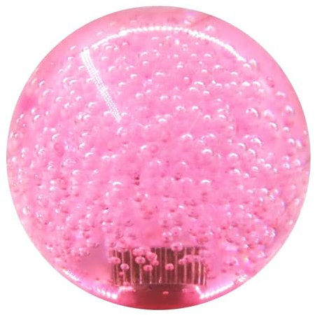 Pluuttiem 1 Stück Crystal Joystick Ball Top Handle Rocker M6 Schraubenkopf Arcade-Spiel Joysticks Pink Kunststoff DIY Ersatzteile