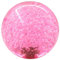 Pluuttiem 1 Stück Crystal Joystick Ball Top Handle Rocker M6 Schraubenkopf Arcade-Spiel Joysticks Pink Kunststoff DIY Ersatzteile