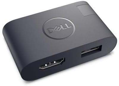 LED Logic Adapt.DA20.BCKQ/Del Dell - Adaptateur Dell USB-C vers HDMI 2.0/USB-A 3.0.