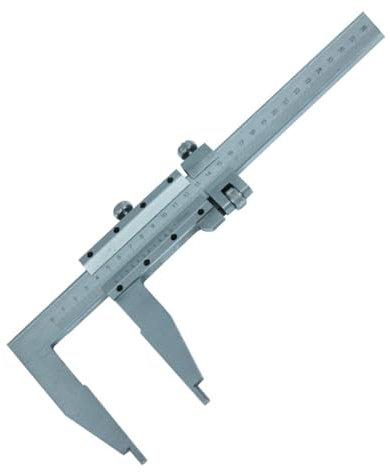 500mm, Digital Vernier Ruler, High Accuracy Carbon Steel Metal Vernier Caliper With Adjustable Nut For Depth And Step Measurements(Size:500MM)
