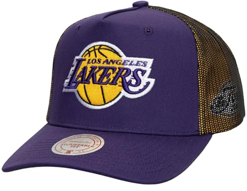 Mitchell & Ness NBA Tremor Trucker Cap Los Angeles Lakers