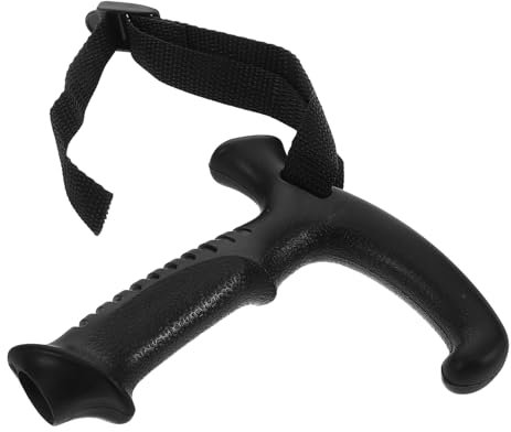 WOONEKY Poignée de Remplacement T pour Bâtons de Randonnée avec Dragonne Réglable Accessoire Ergonomique pour Canne et Bâtons de Trekking Conception Confortable et Stable