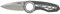 Gerber Couteau Pliant de Poche avec clip de poche, longueur de Lame : 7,3 cm, Remix Folding Outdoor Knife, gris, 1027851