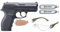 Crosman P10 Kit Tipo C11 CO2 (4,5mm) | Pistola de Aire comprimido (balines de Acero). Arma de Co2. Calibre 4,5mm