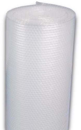 Wertpack Luftpolsterfolie, PE, Transparent, 80 my Stärke, Noppengröße 10 mm, 125 cm x 25 m, 1 Rolle(n)