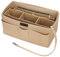 Betoores Handtaschen Organizer Filz Taschenorganizer mit Fächer Geldbeutel-Einsatz Bag in Bag Handtaschenordner, Beige - XL