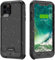 Coque batterie pour iPhone 11 Pro 3600 mAh, chargement sans fil et casque Lightning pris en charge, coque entièrement scellée robuste pour iPhone 11 Pro 5,8