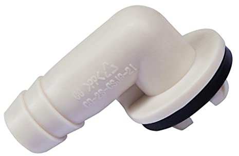BANGNA Klimaanlage Außeneinheit Abflussschlauchanschluss Winkelstück 15mm mit Gummiring für LG/Media/HAIER/KELON/GREE AC