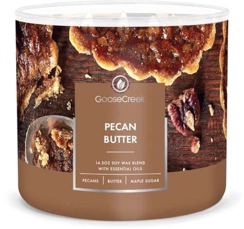 Goose Creek Candle® Pecan Butter Tart 3-Docht-Kerze 411g